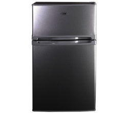 LOGIK  LUC50S12 Undercounter Fridge Freezer - Silver